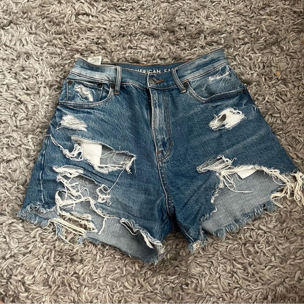 American Eagle Highest Rise 90s Boyfriend Shorts size 0